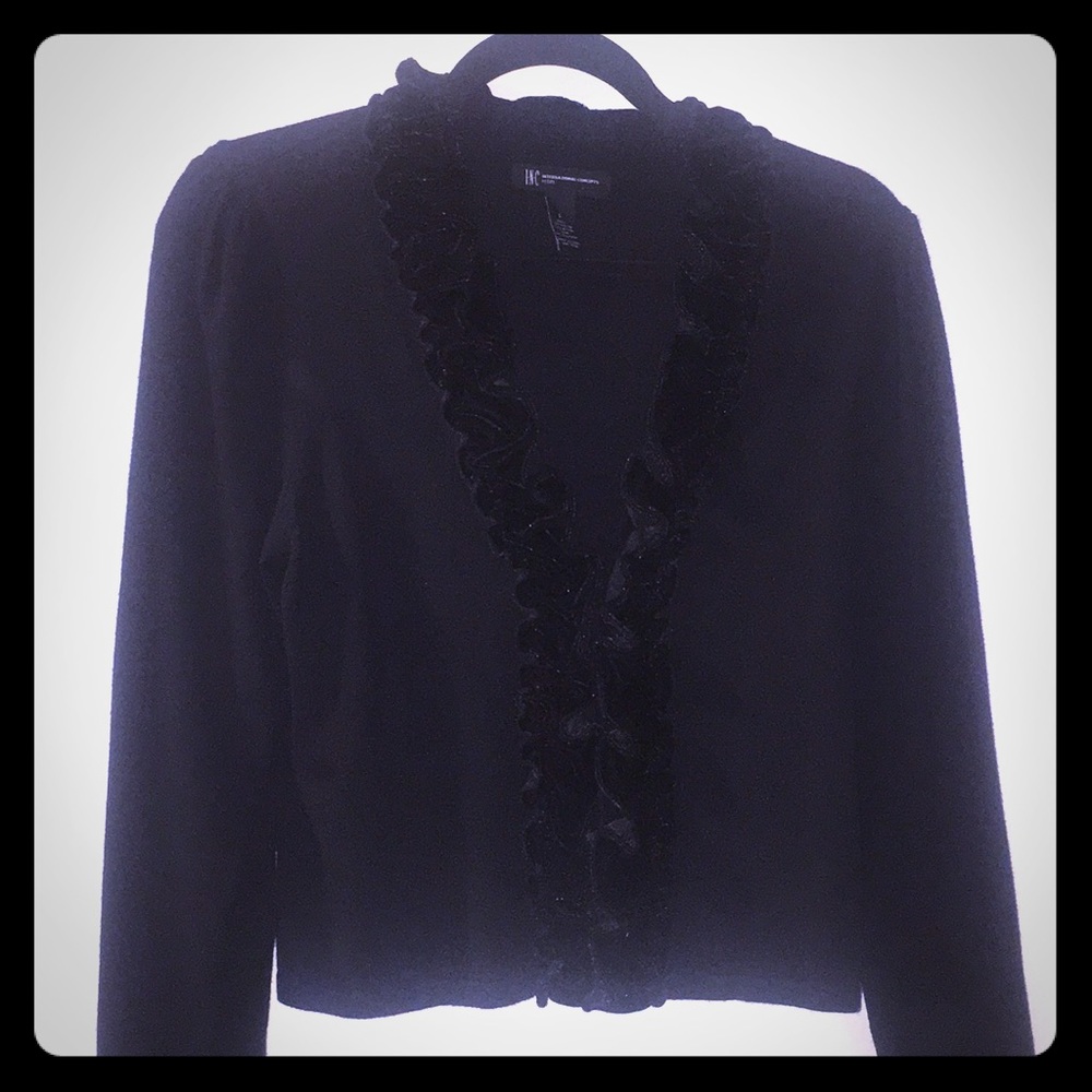 INC, short wasted evening sweater-size L